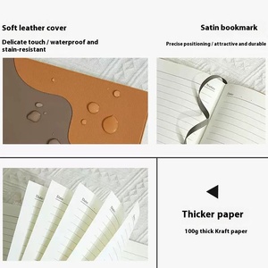 Oem/ODM tùy chỉnh tre A5 máy tính xách tay với in logo cho sinh viên kinh doanh văn phòng nhật ký hàng ngày trường nguồn cung cấp bán buôn - Product Image 5