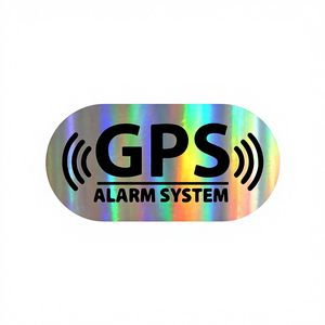 Etiqueta Adhesiva de Vinilo <span class=keywords><strong>para</strong></span> Automóviles con Rastreo GPS Antirrobo, Personalizable con Serigrafía, Impermeable - Product Image 2