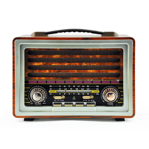 M-2021Bt Meier Classic Wood 1171 Blue3 Band Radio Retro Radio Jack Fernbedienung mit Bt Funktion - Product Image 1