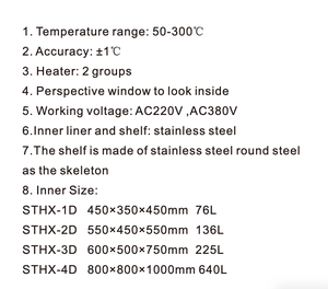 Horno de Convección de Temperatura Constante con Pantalla Digital para Secado de Materiales de Ingeniería Vial y Pruebas de <span class=keywords><strong>Control</strong></span> de Temperatura - Product Image 4