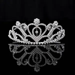 2022 New Crystal Rhinestone Arrived Fashion Bridal Crown Pageant Tiaras and Crowns Wedding Tiara Flower Accessories Wedding