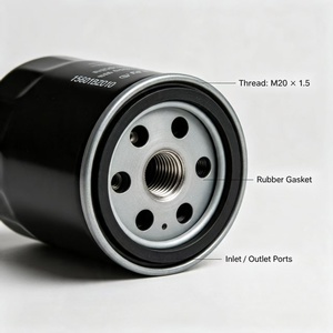 Filtre à huile moteur métallique neuf en gros d'usine pour Daihatsu OEM 15601BZ010 avec garantie d'un an - Approvisionnement direct pour RaiZe Rush - Product Image 2