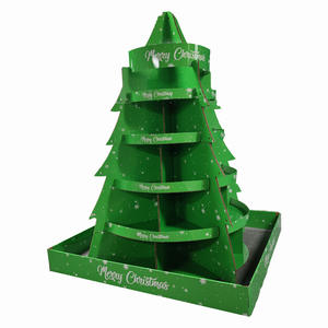 超市商店纸板支架展示架圣诞礼品促销展示架 - Product Image 1