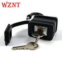 NT-LPC11 Cadenas en laiton de haute qualité 25 mm noir OEM étanche anti-poussière avec couvercle en PVC laminé certifié CE pour usage industriel et de sécurité