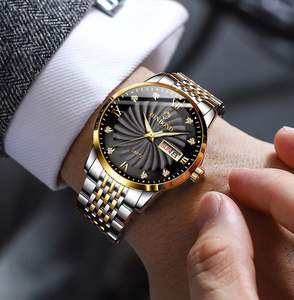 <span class=keywords><strong>2023</strong></span>ใหม่นาฬิกา binbond นาฬิกาหรูสำหรับผู้ชาย B3034สแตนเลสสีทองแสดงสัปดาห์นาฬิกาข้อมือผู้ชายกันน้ำเรืองแสง - Product Image 4