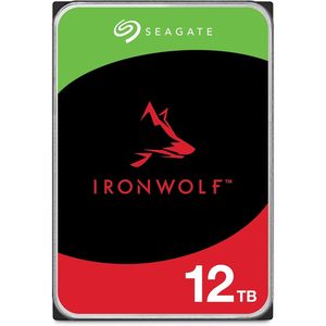 ฮาร์ดดิสก์ภายใน Seagate IronWolf 12TB สำหรับ NAS RAID 3.5 SATA 6GBps 7200RPM - Product Image 1