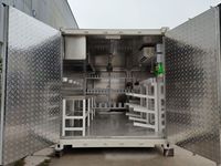 Conteneur maritime modulaire portable en acier préfabriqué de 20 pieds et 40 pieds avec cuisine et salle de bain, fabriqué en Chine
