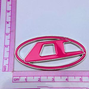 Nieuwe Roze Roos Zwarte Diamant Letter H Designer Charms Telefoonhoesje Decoratie Charm Tas Schoenen Kleding Accessoires DIY Knutselwerk - Product Image 3