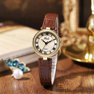 Vintage Leather Quartz <b>Watch</b> <b>For</b> <b>Women</b> Small Elegant Waterproof <b>Wrist</b> <b>Watch</b> - Product Image 4