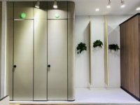 AOGAO design moderne salle de douche toilettes cloison cloison de toilette