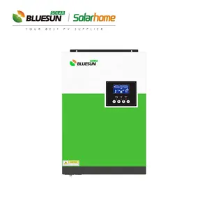 Bluesun 5.5KW MPPT 태양 광 인버터 DC-AC 태양 5 KVA 오프 그리드 하이브리드 인버터 지원 병렬 작업