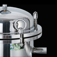 Boîtier de filtre liquide en acier inoxydable haute température, système de filtration industriel à 120 degrés pour la bière et le vin