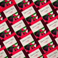 Boîte d'emballage personnalisée pour thé, café, bonbons et aliments, en matériaux recyclés haut de gamme, avec gaufrage, en carton personnalisé