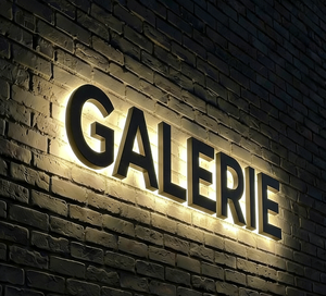<span class=keywords><strong>Lettres</strong></span> personnalisées sur mesure, enseignes en métal 3D, logo extérieur, enseignes lumineuses rétroéclairées, enseignes LED illuminées, panneaux pour entreprises - Product Image 2