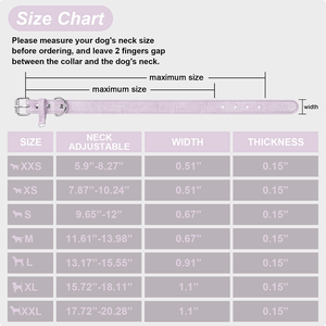 Collar de perro ajustable a cuadros de cuero suave con hebilla de metal a prueba de óxido - Product Image 3