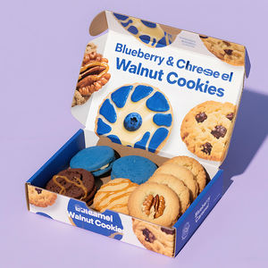 Caja de Correo Personalizada con Diseño Impreso, Papel de Grado Alimenticio, Caja de Cartón Corrugado <span class=keywords><strong>para</strong></span> Envío, Cajas de Embalaje <span class=keywords><strong>para</strong></span> Galletas - Product Image 5
