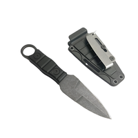 Cuchillo Táctico Ruso de Hoja Fija, Compacto y Versátil OEM para Defensa Personal, Utilidad, Supervivencia, Caza Táctica y Campismo al Aire Libre