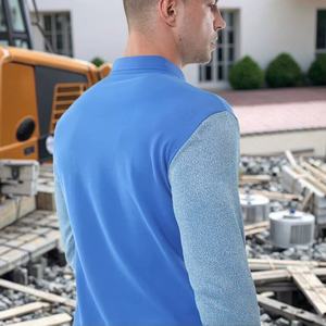 Camiseta Polo Azul Resistente a Cortes y Ataques con Cuchillos, Personalizable, Ropa de Seguridad Personal, Directo de Fábrica, Venta al Por Mayor - Product Image 6