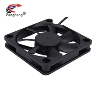 60mm Lüfter mit USB DC 5V 12V 60x60x10mm Wasserdichte bürstenlose DC-Lüfter Kühlung 60mm für Vitrine für Schönheits maschine