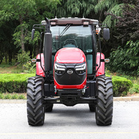 Tractor Agrícola Multifuncional Tavol en Oferta, 120HP, 4WD, Motor de 6 Cilindros, Bomba de Motor, Engranaje Hidráulico