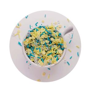 スライムミニチュア食品スライス用レモンアイス紙吹雪ミックスクレイスプリンクル - Product Image 5