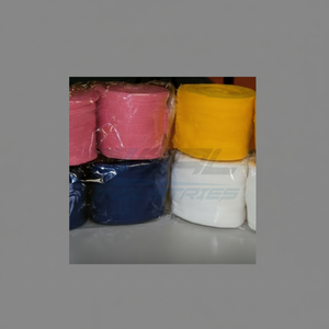 Etiqueta personalizada boxeo mano envuelve vendajes algodón/nailon hecho en Pakistán con impresión de logotipo personalizado - Product Image 1