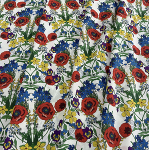 (Più modelli) tessuto di cotone popeline Premium tessuto di cotone 100% cotone Tana Lawn Liberty tessuto di cotone stampato floreale per il vestito - Product Image 2