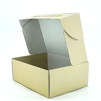 Boîte en carton pliable personnalisée pour l'emballage de produits, boîte à courrier rigide en carton pour cadeaux, biscuits et emballages alimentaires