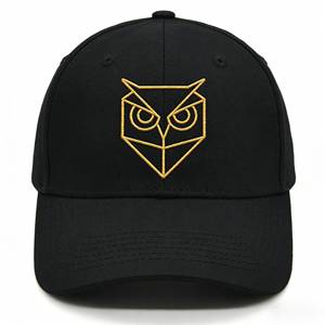 Casquette de baseball décontractée 6 panneaux avec broderie planète noir et blanc, boucle métallique réglable, pour hommes et femmes, idéale pour les sports de plein air et les voyages, collection 2026 - Product Image 1