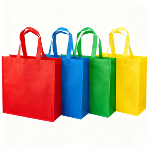 <span class=keywords><strong>Sac</strong></span> de courses non tissé personnalisé pour supermarché, écologique, recyclable, sans BPA, avec poignée renforcée laminée - Product Image 5