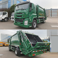 Camion à ordures compacteur ISUZU 16m³, camion d'assainissement urbain 18 tonnes, livraison directe d'usine