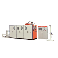 Machine de thermoformage automatique à grande vitesse pour la fabrication de vaisselle jetable en plastique PP/PS/PET (assiettes et gobelets) pour les petites entreprises
