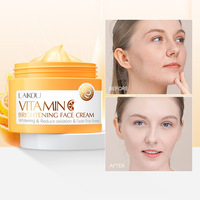 Crème hydratante, éclaircissante, anti-taches, anti-âge, liftante pour le visage, enrichie en vitamine C et glycérine, vente en gros
