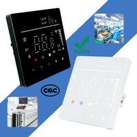 Unités de ventilo-convecteurs à thermostat à affichage LED, climatisation, 3 vitesses de ventilation réglables, programmation hebdomadaire, verrouillage enfant, expérience avec personnalisation