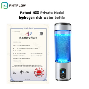 Botella de <span class=keywords><strong>Agua</strong></span> Hidrogenada de 320 ml, Modelo Privado del Fabricante, Libre de BPA, Tritan, Tecnología SPE PEM, Electrólisis 8000PPB, para Escritorio y Hogar - Product Image 1