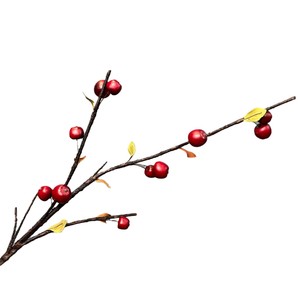 Nouvelle Décoration de Table de Salon pour le Nouvel An : Faux Fruit de Grenade Artificiel, Composition Florale, Ornement de <span class=keywords><strong>Branche</strong></span> de Fruit Haute - Product Image 5