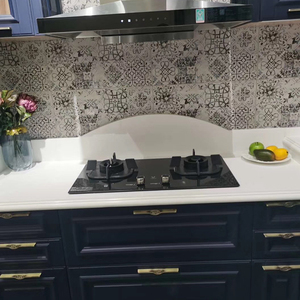<span class=keywords><strong>Dalle</strong></span> vitrée polie en blanc massif Carrelage mural en <span class=keywords><strong>pierre</strong></span> de quartz artificiel au design moderne Décoration intérieure du salon Grande <span class=keywords><strong>dalle</strong></span> aspect marbre - Product Image 4