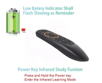 Air Mouse BT Voice Remote Control G10 G10s G10 Pro 2.4g Avec Gyroscope Ir Learning Utilisation Pour Android Tv Box Tx3 Mini X96 Mini