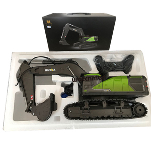 Huina 1593, Escala 1/14, 4 Canales, 2.4Ghz, Control Remoto de Plástico, 22CH, Rotación, Aleación, Verde, Camión de <span class=keywords><strong>Radiocontrol</strong></span>, Excavadora RC - Product Image 6