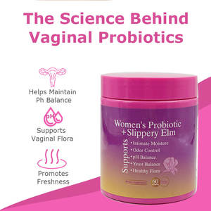 Gommes probiotiques véganes Wellora pour femmes avec lactobacilles pour la santé vaginale et l'équilibre du pH, 2 par jour, sans gluten - Product Image 3