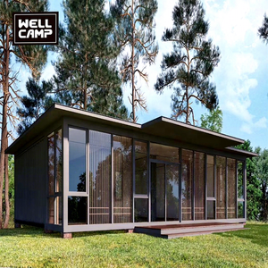 บ้านสำเร็จรูปวิลล่าแผงเหล็กเบาคุณภาพสูงรุ่นใหม่จาก WELLCAMP บ้านคอนเทนเนอร์แบบโมดูลาร์ โรงแรมทันสมัย บ้านสวยงาม - Product Image 1