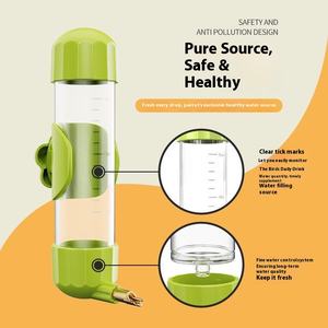 Dispenser air otomatis tipe striker berkapasitas besar dari baja tahan karat untuk burung parkit, <span class=keywords><strong>cockatiel</strong></span>, dan lovebird - Product Image 6