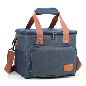 Insulated Lunch Bag 30x22.5x24cm Portable Cooler For Picnic Camping Outdoor Use - Product Image 5