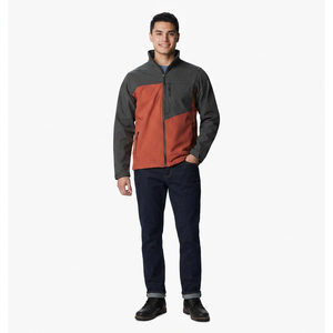 New Arrival Men's 100% Cotton <b>Waterproof</b> Windproof <b>Jacket</b> High Quality Customized Stand Collar Long Sleeves Canvas Fabric for - Product Image 1