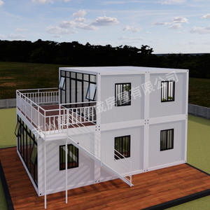 Contenedor habitable Sunshine Room de doble capa, tipo casa integrada, con sala de estar, en formato de cartón, para puntos turísticos, móvil - Product Image 4