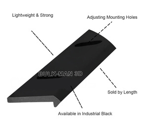 Il nero aperto di alluminio della ferrovia 500mm/1000mm/1500mm dell'estrusione della ferrovia della v-scanalatura della ferrovia lineare di OpenRail ha anodizzato - Product Image 6