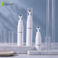 Botol Roll-on Kosmetik PP/PS Single Wall Airless 5ml 10ml 15ml Kemasan Kosmetik Kosong untuk Krim Mata Serum Lotion