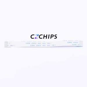 FFC0.5A-17P-100-4-8 FFC <b>Cable</b> (Flexible Flat <b>Cable</b>) P=0.5mm Connector 17P 0.5mm Non-Inverting 10cm - Product Image 1