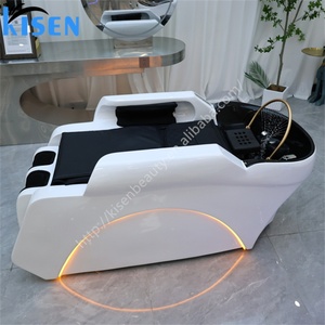 KISEN Electric Shampoo <b>Bed</b> Reasonable Price Fully Massage Shampoo Chair Hair Washing Chair Head Spa Shampoo <b>Bed</b> on Sale - Product Image 6