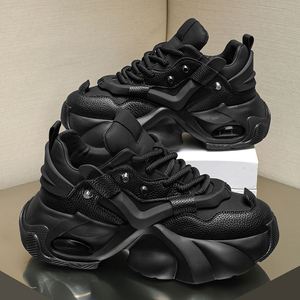 Zapatos Blancos Pequeños 2024, Black Knight, Nuevos, Resistentes al Desgaste, con Suela Gruesa y Aumento Interno, Zapatos Casuales - Product Image 2